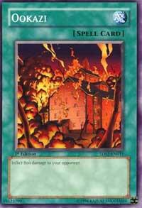 Ookazi trading card from 5D's Starter Deck 2009 Ookazi - 5D's Starter Deck 2009 YuGiOh trading card