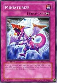 Miniaturize - 5D's Starter Deck 2009 YuGiOh trading card