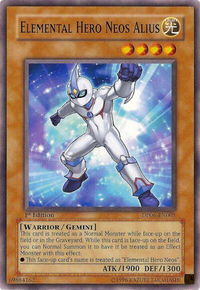 Elemental Hero Neos Alius - Duelist Pack 6: Jaden Yuki 3 (DP06) #DP06-EN005 - Common / Short Print YuGiOh Trading Card