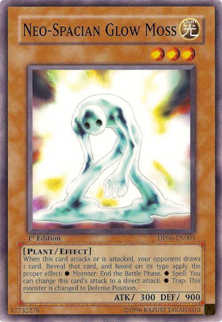 Neo-Spacian Glow Moss - Duelist Pack 6: Jaden Yuki 3 YuGiOh trading card