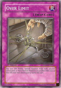 Over Limit - Duelist Pack 6: Jaden Yuki 3 (DP06) #DP06-EN024 - Common / Short Print YuGiOh Trading Card