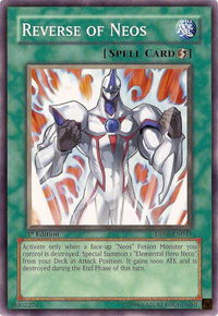 Reverse of Neos - Duelist Pack 6: Jaden Yuki 3 (DP06) #DP06-EN015 - Common / Short Print YuGiOh Trading Card