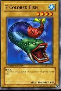 7 Colored Fish - Gold Series 2008 (GLD1) #GLD1-EN001 - Common / Short Print YuGiOh Trading Card