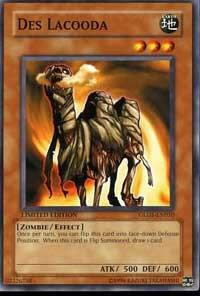 Des Lacooda - Gold Series 2008 YuGiOh trading card