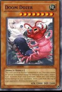 Doom Dozer - Gold Series 2008 (GLD1) #GLD1-EN025 - Common / Short Print YuGiOh Trading Card