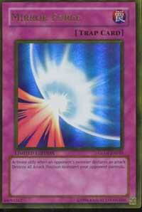 Mirror Force - Gold Series 2008 (GLD1) #GLD1-EN039 - Rare YuGiOh Trading Card