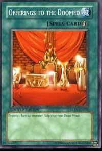 Offerings to the Doomed - Gold Series 2008 (GLD1) #GLD1-EN034 - Common / Short Print YuGiOh Trading Card
