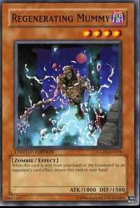 Regenerating Mummy - Gold Series 2008 YuGiOh trading card