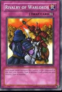Rivalry of Warlords trading card from Gold Series 2008 Rivalry of Warlords - Gold Series 2008 YuGiOh trading card