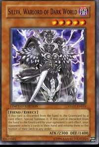 Sillva, Warlord of Dark World - Gold Series 2008 (GLD1) #GLD1-EN023 - Common / Short Print YuGiOh Trading Card
