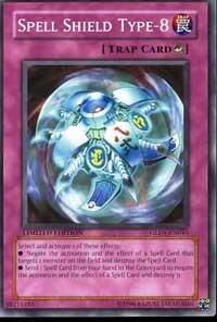 Spell Shield Type-8 - Gold Series 2008 (GLD1) #GLD1-EN045 - Common / Short Print YuGiOh Trading Card