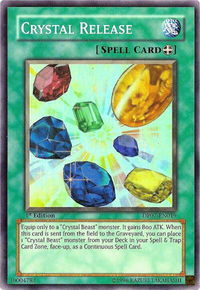 Crystal Release - Duelist Pack 7: Jesse Anderson (DP07) #DP07-EN019 - Super Rare YuGiOh Trading Card