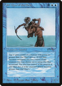 Old Man of the Sea - Arabian Nights (ARN) #null - Rare Magic: The Gathering Trading Card