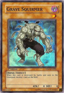 Grave Squirmer - Duelist Pack 7: Jesse Anderson (DP07) #DP07-EN008 - Super Rare YuGiOh Trading Card