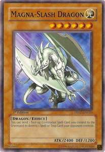 Magna-Slash Dragon - Duelist Pack 7: Jesse Anderson (DP07) #DP07-EN010 - Common / Short Print YuGiOh Trading Card