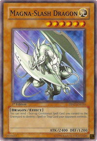 Magna-Slash Dragon - Duelist Pack 7: Jesse Anderson (DP07) #DP07-EN010 - Common / Short Print YuGiOh Trading Card