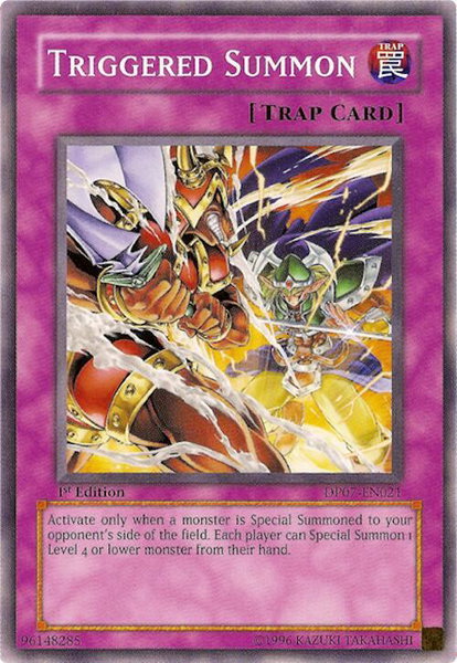 Triggered Summon - Duelist Pack 7: Jesse Anderson YuGiOh trading card