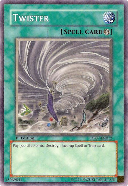 Twister - Duelist Pack 7: Jesse Anderson YuGiOh trading card