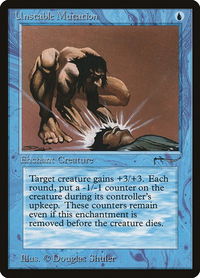 Unstable Mutation - Arabian Nights (ARN) #null - Common Magic: The Gathering Trading Card