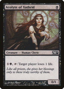 Acolyte of Xathrid - Magic 2010 (M10) (M10) #83 - Common Magic: The Gathering Trading Card