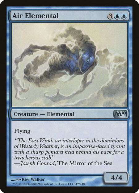 Air Elemental - Magic 2010 (M10) Magic: The Gathering trading card