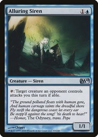 Alluring Siren - Magic 2010 (M10) (M10) #43 - Uncommon Magic: The Gathering Trading Card