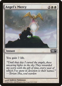 Angel's Mercy - Magic 2010 (M10) (M10) #2 - Common Magic: The Gathering Trading Card