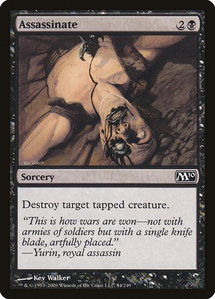 Assassinate - Magic 2010 (M10) (M10) #84 - Common Magic: The Gathering Trading Card