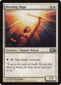 Blinding Mage - Magic 2010 (M10) (M10) #5 - Common Magic: The Gathering Trading Card