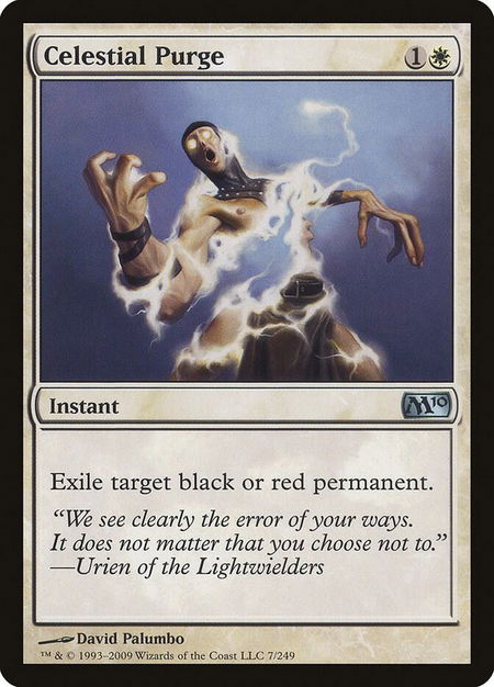 Celestial Purge - Magic 2010 (M10) Magic: The Gathering trading card