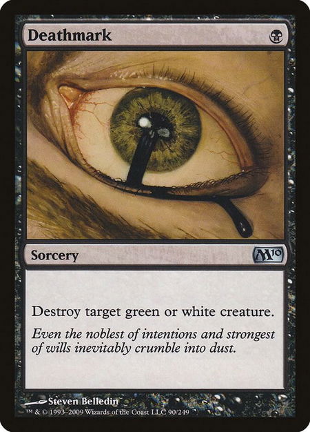 Deathmark - Magic 2010 (M10) Magic: The Gathering trading card