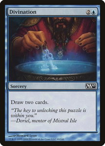 Divination - Magic 2010 (M10) (M10) #49 - Common Magic: The Gathering Trading Card