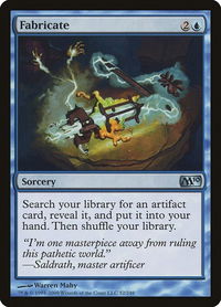 Fabricate - Magic 2010 (M10) (M10) #52 - Uncommon Magic: The Gathering Trading Card