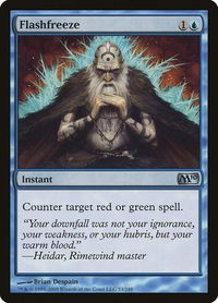 Flashfreeze - Magic 2010 (M10) (M10) #53 - Uncommon Magic: The Gathering Trading Card