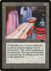 Ashnod's Altar - Antiquities (ATQ) #38 - Uncommon Magic: The Gathering Trading Card