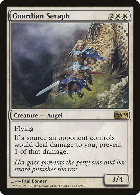 Guardian Seraph - Magic 2010 (M10) Magic: The Gathering trading card