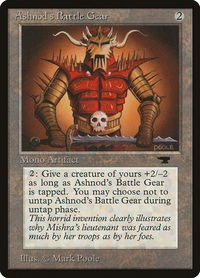 Ashnod's Battle Gear - Antiquities (ATQ) #39 - Uncommon Magic: The Gathering Trading Card