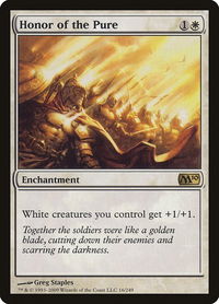 Honor of the Pure - Magic 2010 (M10) (M10) #16 - Rare Magic: The Gathering Trading Card