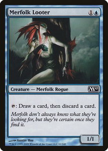 Merfolk Looter - Magic 2010 (M10) (M10) #61 - Common Magic: The Gathering Trading Card