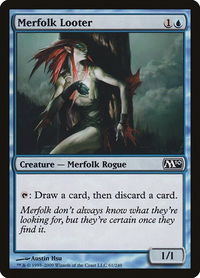 Merfolk Looter - Magic 2010 (M10) (M10) #61 - Common Magic: The Gathering Trading Card