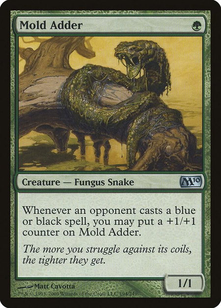 Mold Adder - Magic 2010 (M10) Magic: The Gathering trading card