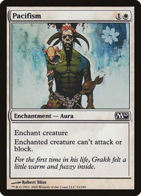 Pacifism - Magic 2010 (M10) (M10) #22 - Common Magic: The Gathering Trading Card