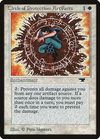 Circle of Protection: Artifacts - Antiquities (ATQ) #4 - Uncommon Magic: The Gathering Trading Card