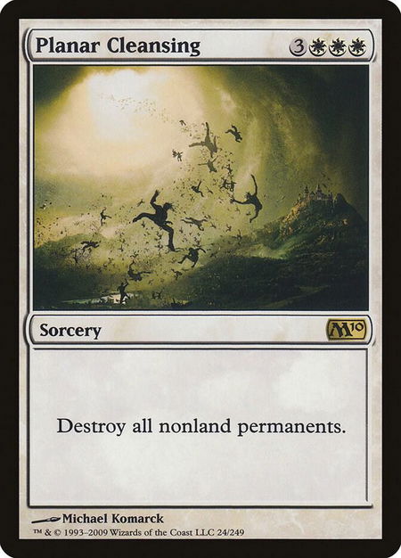 Planar Cleansing - Magic 2010 (M10) Magic: The Gathering trading card