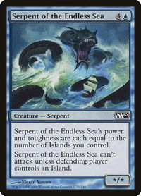 Serpent of the Endless Sea - Magic 2010 (M10) (M10) #70 - Common Magic: The Gathering Trading Card