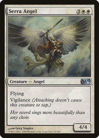 Serra Angel - Magic 2010 (M10) (M10) #29 - Uncommon Magic: The Gathering Trading Card