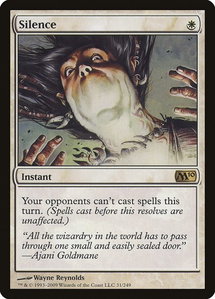 Silence - Magic 2010 (M10) (M10) #31 - Rare Magic: The Gathering Trading Card