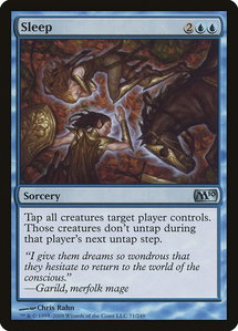 Sleep - Magic 2010 (M10) (M10) #71 - Uncommon Magic: The Gathering Trading Card