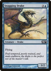 Snapping Drake - Magic 2010 (M10) (M10) #72 - Common Magic: The Gathering Trading Card