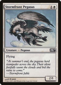 Stormfront Pegasus - Magic 2010 (M10) (M10) #35 - Common Magic: The Gathering Trading Card